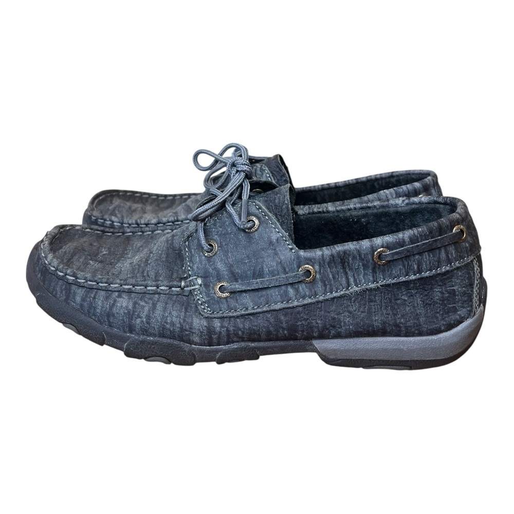 Twisted X Charcoal Driving Mocs – Women’s Size 9M – Style WDM0102 – Like New